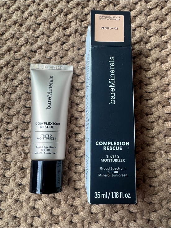 bareMinerals Other - NEW bareMinerals Complexion Rescue Tinted Moisturizer Vanilla 02 35mL/1.18fl oz